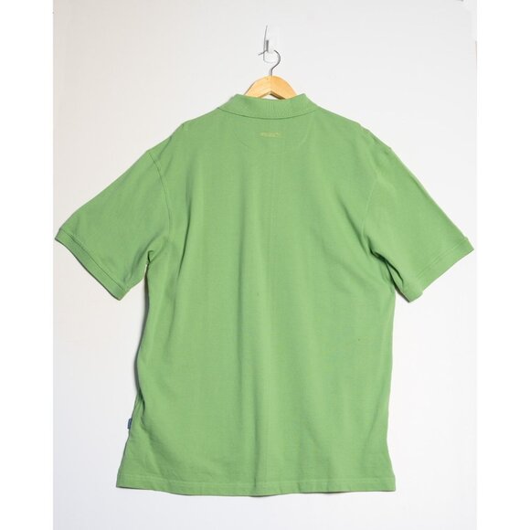 Dockers Mens Large Polo Golf Shirt Green - Picture 4 of 6